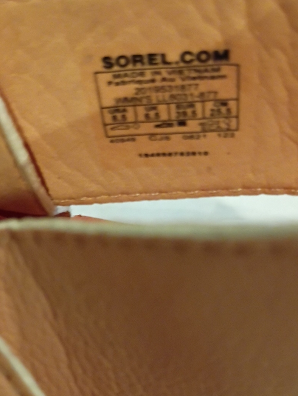Sorel Women's Tangerine and Peach Sandals with Velcro Fasteners